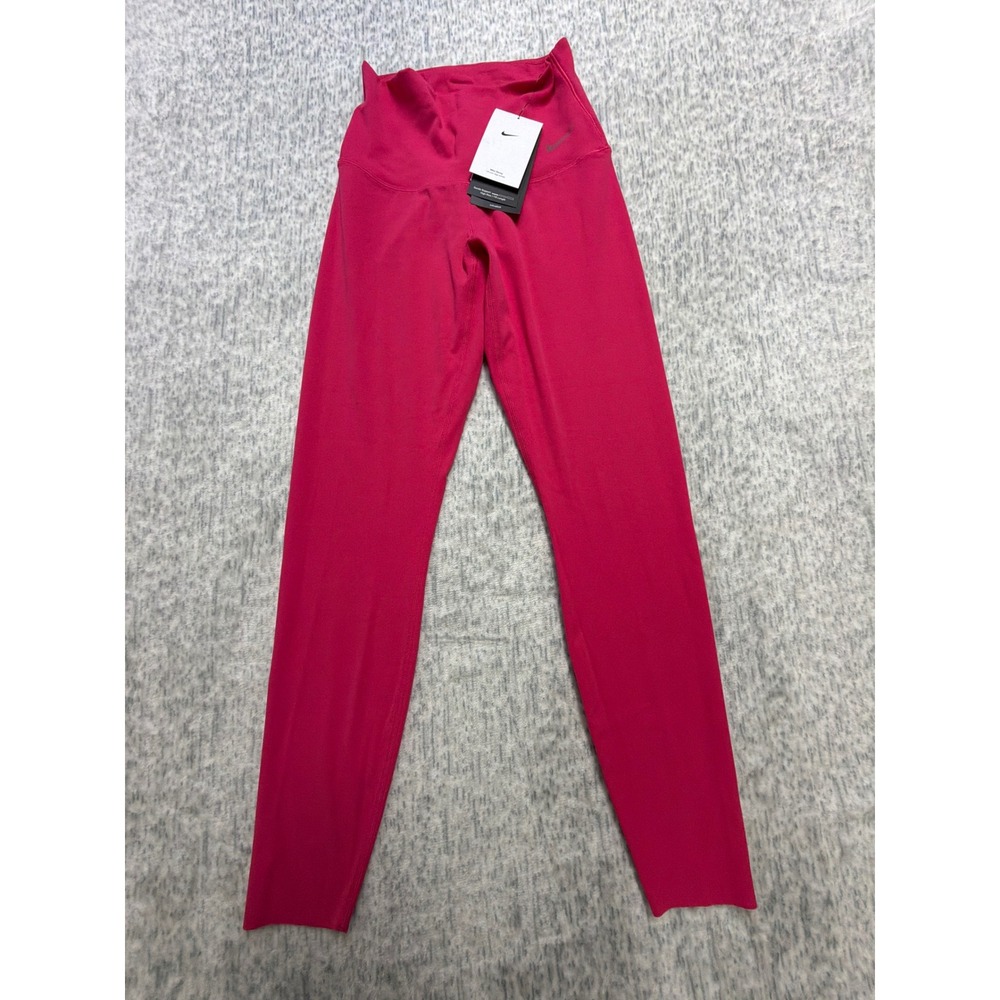 Nike Zenvy Womens High Rise 7/8 Leggings Pink InfinaSoft Dri-FIT DQ6015-666 XS